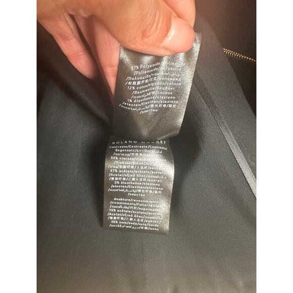 Roland Mouret Black Jumpsuit - Size 4 - MINT - Picture 7 of 10